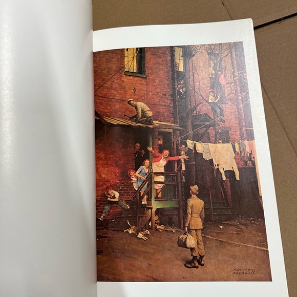NORMAN ROCKWELL Favorites Large Oversized softcover coffee table book - Picture 7 of 10